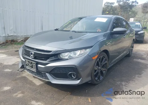 2019 Honda Civic Sport из США, поврежденный, VIN SHHFK7H40KU223789
